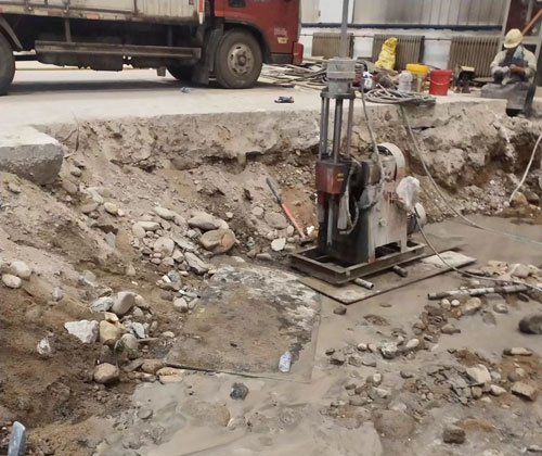 克孜勒苏柯尔克孜公路下沉压浆